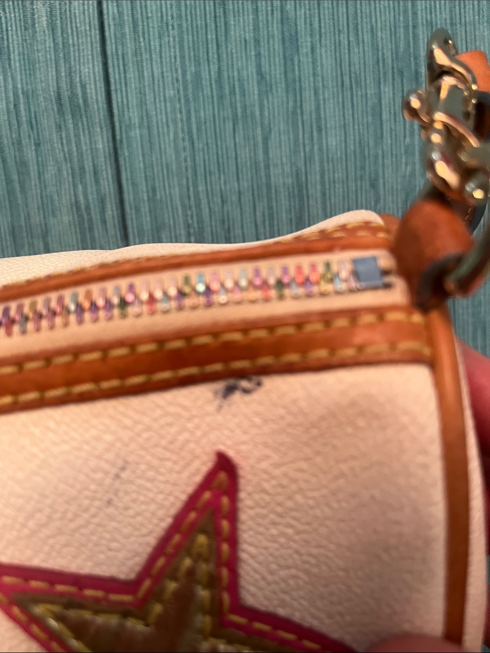 Y2K Dooney and Bourke / Lindsay Lohan hearts and charms bag #2. - Picture 8 of 15